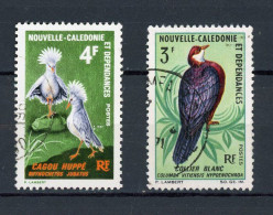 NOUVELLE-CALEDONIE RF - OISEAUX - N°Yt 347+348 Obli. - Usados