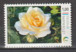 Luxemburg 2023 Personalisierte Briefmarke Rose Lady In Gold ** Postfrisch MNH - Ungebraucht