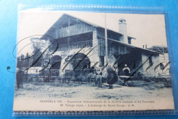 Grenoble Exposition Village Alpin L'Auberge Du Mulet Rouge .A.M. 1925 N° 66  D38 - Grenoble