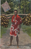 OCEANIE . TAHITI " Retour D' Un Indigène De La Montagne Avec Un Chargement  Fei " Carte  Vierge  Et Impeccable. - Tahiti