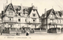 FRANCE - Trouville - La Maison Normande  - Carte Postale Ancienne - Non Classés