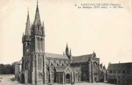 FRANCE - Saint-Pol-De-Léon - La Basilique - Carte Postale Ancienne - Saint-Pol-de-Léon