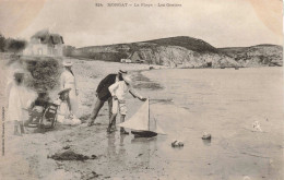 FRANCE - Morgat - La Plage - Les Grottes - Carte Postale Ancienne - Morgat