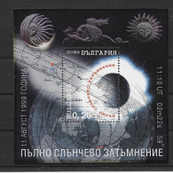 Bulgarien 1999 Sonnenfinsternis Block 240 **  - Ungebraucht