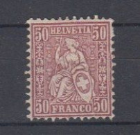 ZWITSERLAND - Michel - 1867/81 - Nr 35 - (*) - Unused Stamps