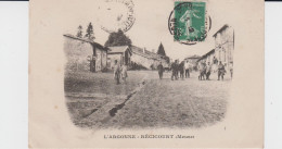 MEUSE -L'ARGONNE - RECICOURT ( Meuse ) - Pierrefitte Sur Aire