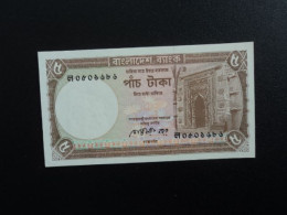 BANGLADESH : 5 TAKA   ND 1981    P 25b     SPL * - Bangladesch