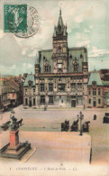 FRANCE - Compiègne - L'hôtel De Ville - Colorisé - Carte Postale Ancienne - Compiegne