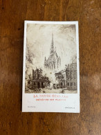 Bordeaux * Ste Chapelle Préservée Des Flammes , Incendie * Photo CDV Albuminée Circa 1860/1890 * Photographe Pedroni - Bordeaux