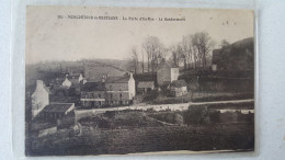 Moncontour De Bretagne , La Porte D'en Bas , Gendarmerie , Cachet Hopital 7 Annexe, Rare - Moncontour