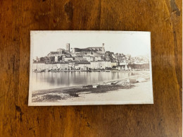 Cannes * Panorama * Photo CDV Albuminée Circa 1860/1890 * Photographe Gasquet - Orleans