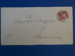 DD21  ALLEMAGNE   LETTRE DEVANT  1889  ESCHERSHAUSE   +AFFRANCH.PLAISANT+++ - Briefe U. Dokumente