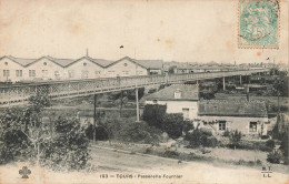 Tours * La Passerelle Fournier * Pont , Ligne Chemin De Fer - Tours