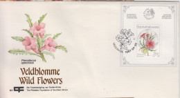 BOPHUTHATSWANA FDC  1987 - FLEURS - Bofutatsuana