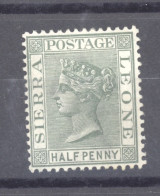 Sierra Leone  :  Yv  19  *   CA - Sierra Leone (...-1960)