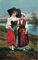 FOLKLORE - Costumes - Elsässerin In Lothringerin - Colorisé - Carte Postale Ancienne - Costumi