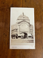 Laval * Marché Marchands Stands * Photo CDV Albuminée Circa 1860/1890 * Photographe Pepin - Laval