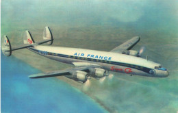 Aviation * Avion LOCKHEED Super G Constellation De La Compagnie Aérienne AIR FRANCE - 1946-....: Modern Era