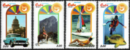 Cuba 2021 Tema America "UPAEP" 6003/06 **/MNH Cuba 2021 / Turismo. (4sellos)  - Ungebraucht