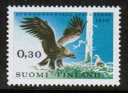 1970 Finland, Golden Eagle  MNH. - Aigles & Rapaces Diurnes