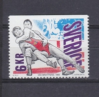 WRESTLING CATCH RINGEN LUCHA WORLD CHAMPIONSHIP WC WM SWEDEN SUEDE SCHWEDEN 1993  MNH MI 1762 Sport - Wrestling