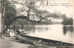 FRANCE - Vincennes - Bois De Vincennes - Lac Daumesnil - Embarcadère - Carte Postale Ancienne - Vincennes