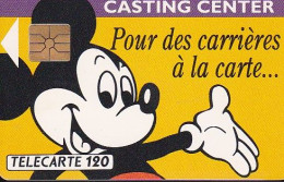 F202  11/1991 MICKEY EURODISNEY 120 GEM ( Dos Petit Mickey ) - 1991