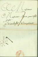 Provence Bouches Du Rhône AIX 25 FEV 1789 Taxe Manuscrite 7 Pour Dieulefit - 1701-1800: Vorläufer XVIII