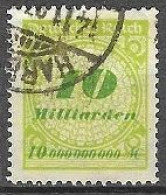 GERMANY # FROM 1923 STAMPWORLD 326 - 1922-1923 Emissions Locales