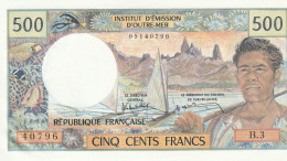 Tahiti 500 Francs ND 1985 P-25d PAPEETE UNC - Papeete (French Polynesia 1914-1985)