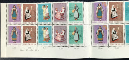 Finland - Suomi - VEL1/33 - 1973 - MNH - Michel 733#737 - Nationale Klederdracht - Full Sheets & Multiples