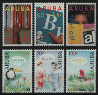 Aruba 1991 - Mi-Nr. 97-99 & 100-102 ** - MNH - 2 Ausgaben - Curaçao, Nederlandse Antillen, Aruba