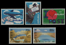 Aruba 1992 - Mi-Nr. 113-115 & 116-117 ** - MNH - 2 Ausgaben - Curaçao, Nederlandse Antillen, Aruba