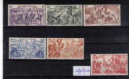 SAINT PIERRE ET MIQUELON   Timbres  Neufs Sans Gomme  De 1946   ( Ref 18 A 2 ) Du Tchad Au Rhin- Voir Descriptif - Neufs
