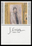 Israël (COB 2822A**) - Émission Commune Avec La Belgique  / Gemenschappelijke Uitgifte Met België - James Ensor - Erinnerungskarten – Gemeinschaftsausgaben [HK]