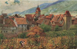 FRANCE - Riquewihr - Ultes Bogefenftädtchen Reichenweier - Colorisé - Carte Postale Ancienne - Riquewihr
