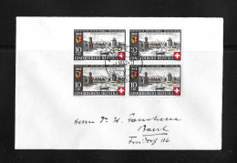 1942 LANDSCHAFTSBILDER ► Brief Von Andeer/Graubünden Nach Basel    ►SBK-B15 Im VB◄ - Brieven En Documenten