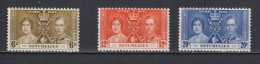 Timbres Neufs* Des Seychelles De 1937 N° 115 à 117 MH - Seychelles (...-1976)