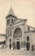 FRANCE - Asnières - L'église Sainte Geneviève - Carte Postale Ancienne - Asnieres Sur Seine