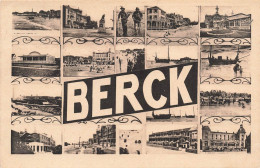 FRANCE - Berck - Multi Vues  - Carte Postale Ancienne - Berck