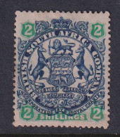 Rhodesia - BSAC: 1896/97   Arms    SG47  2/-   [Die II - No Dot]     MH - Autres & Non Classés