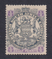 Rhodesia - BSAC: 1896/97   Arms    SG41  ½d   [Die II - No Dot]     MH - Autres & Non Classés