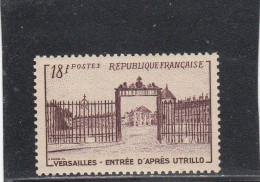 France - Année 1952 - Neuf** - N°YT 939** - Grille D'entrée Du Château De Versailles - Ongebruikt