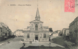 FRANCE - Rueil - Place De L'église - Carte Postale Ancienne - Rueil Malmaison