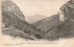 FRANCE - Ariège - Gorges De Péreille Et Le Pic Saint-Barthélémy - Carte Postale Ancienne - Andere & Zonder Classificatie