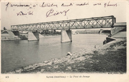 FRANCE - Lyon (environs) - Le Pont De Jonage - Carte Postale Ancienne - Autres & Non Classés