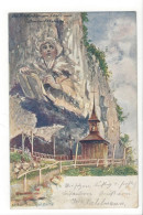 31669 -  Das Wildkirchlein Am Säntis Und Bruder Ekkehard  Circulée 1902 Killinger Zürich - Sonstige & Ohne Zuordnung