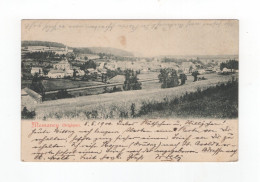 1900 Belgique CPA Messancy Vue De Panorama Affranchissement 10 Ct Luxembourg Obliteration Bettembourg - Messancy