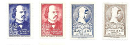 KB818 - VIGNETTES SOCIETE SAINT JEAN BAPTISTE - OCTAVE CREMAZIE - JEANNE LE BER - Local, Strike, Seals & Cinderellas