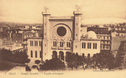 Oran , Algérie * Temple Israélite , Façade * Judaica Synagogue Judaisme Synagoge Juif Juifs Jew Jewish Jud Juden - Judaika
